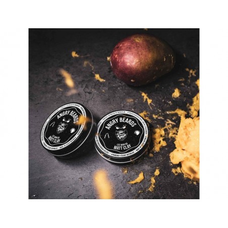 Angry Beards Glinka do włosów Lee Man Go Matt  Clay 120 G