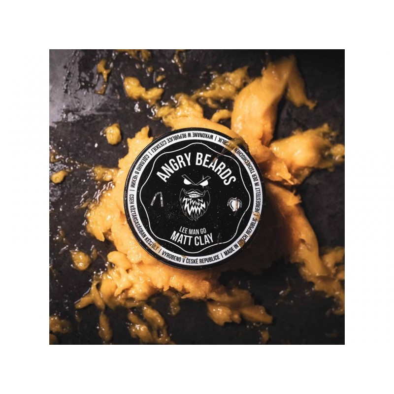 Angry Beards Glinka do włosów Lee Man Go Matt...