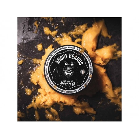 Angry Beards Glinka do włosów Lee Man Go Matt  Clay 120 G