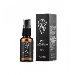 MASVERI OLEJEK DO TWARZY I BRODY MEN 30ML SUCHA I WRAŻLIWA 2