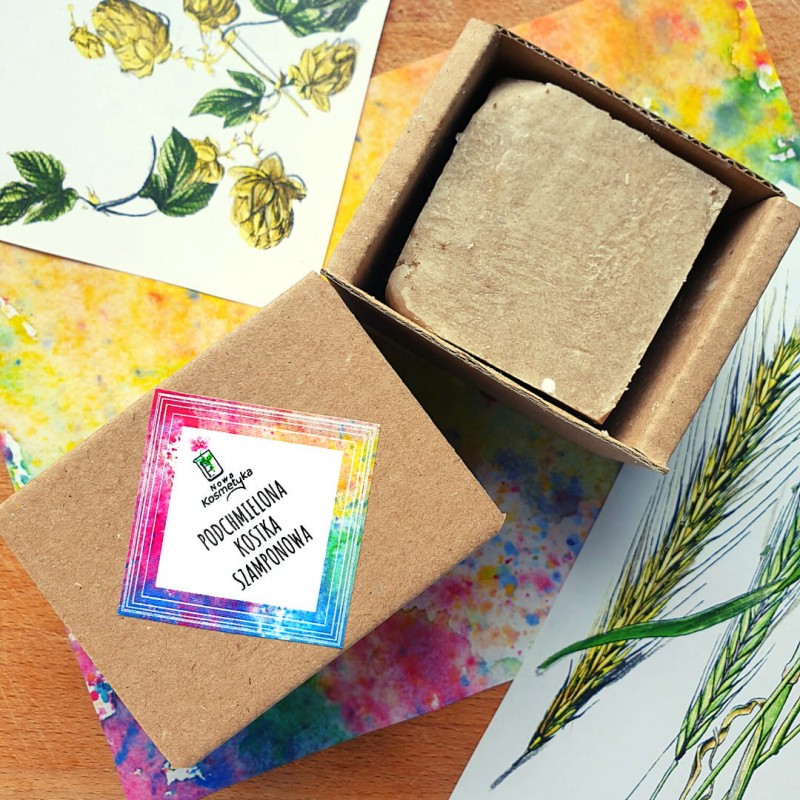 Nowa Kosmetyka Podchmielona kostka szamponowa 75g