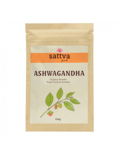 SATTVA FOODS ASHWAGANDHA POWDER PUDER 100G
