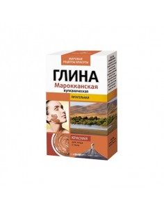 FITO Glinka do twarzy Czerwona Marokoańska 100 g