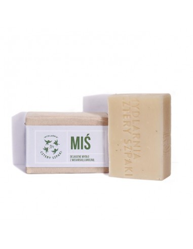 Cztery Szpaki mydło Miś z wegańską lanoliną WEGE