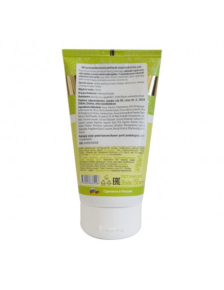 AGAFIA Peeling przeciwstarzeniowy z żeń-szeniem 150 ml