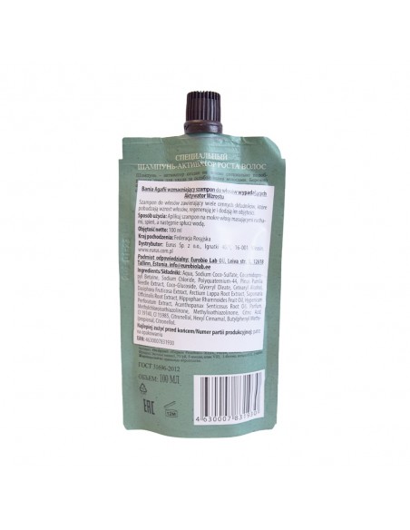AGAFIA Szampon do włosów Aktywator wzrostu 100 ml