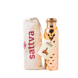 SATTVA MIEDZIANA BUTELKA Młotkowana 650ML