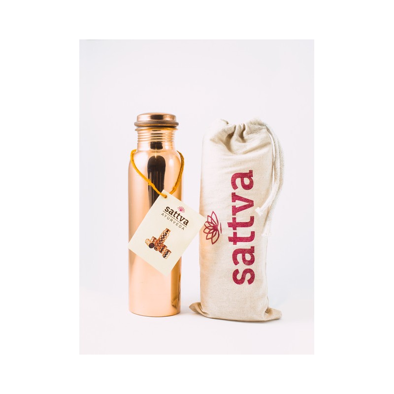 SATTVA MIEDZIANA BUTELKA GŁADKA 650ML