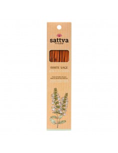 Sattva Kadzidełka WHITE SAGE Biała Szałwia 30g