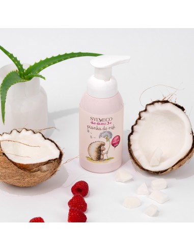 SYLVECO dla dzieci Pianka do rąk – malina