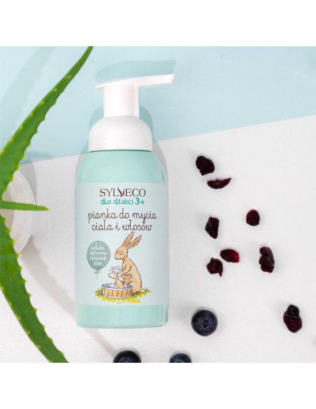 SYLVECO dla dzieci Pianka do mycia ciała i włosów