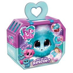 FUR BALLS - MASKOTKA NIESPODZIANKA NIEBIESKA - ACQUA 2