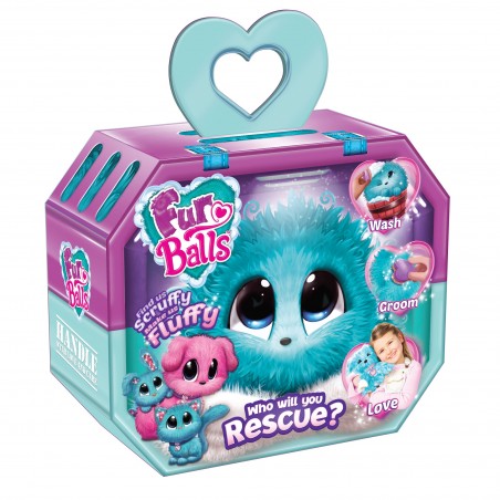 FUR BALLS - MASKOTKA NIESPODZIANKA NIEBIESKA - ACQUA