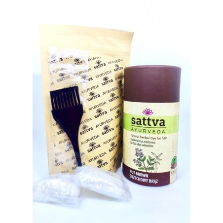 SATTVA HENNA ORZECHOWY BRĄZ 150 g