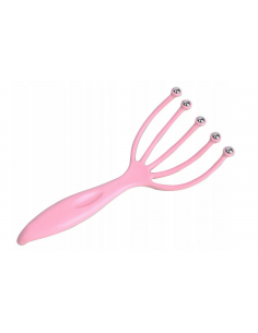 MASAŻER DO GŁOWY GRABKI NA POROST WŁOSÓW RÓŻ 2