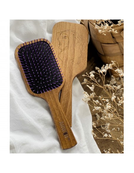 Anwen Hairbrush drewniana szczotka do włosów