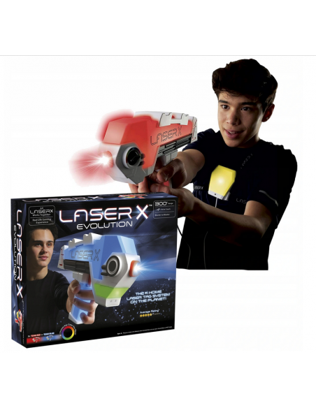 Laser x Evolution pistolet na podczerwień blaster pojedyńczy