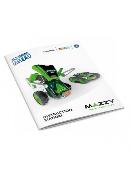 Interaktywny Robot Mazzy Zbuduj i Zaprogramuj Zestaw 2w1