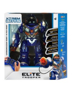 Interaktywny Robot Elite Trooper programowanie + 5 Pocisków
