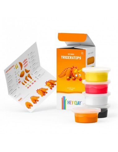 Hey Clay - Masa plastyczna Triceratops