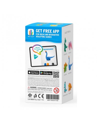 Hey Clay - Masa plastyczna Brachiozaur