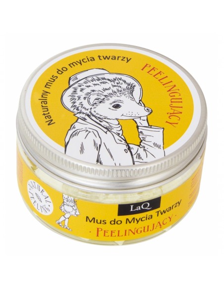 Mus do mycia twarzy peelingujący 100 ml LAQ