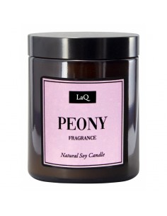 Kocica Piwonia laq - Świeca sojowa 180 ml