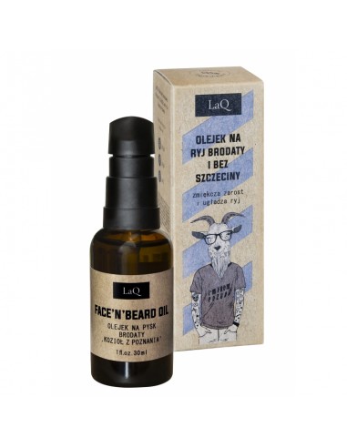 Olejek po goleniu i do brody laq Kozioł 30 ml