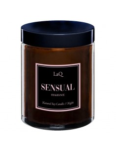 LaQ Sensual Świeca sojowa na noc 180ml