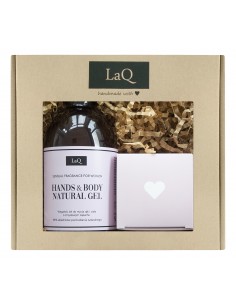 zestaw prezentowy pędzle LAQ mydło i żel