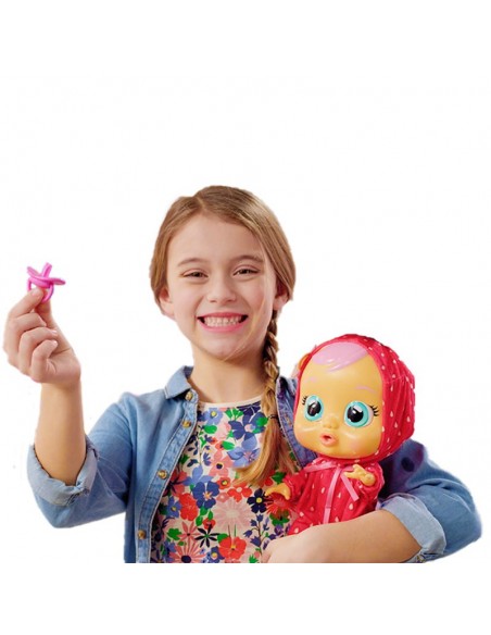 Cry Babies Tutti Frutti Płacząca lalka bobas Ella Truskawka