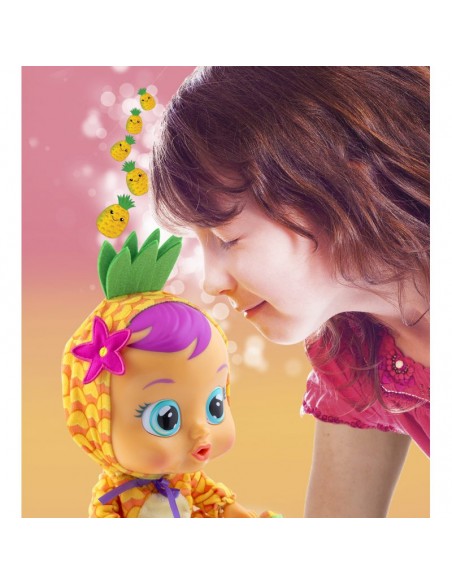 Cry Babies Tutti Frutti - Płacząca lalka bobas Pia Ananas