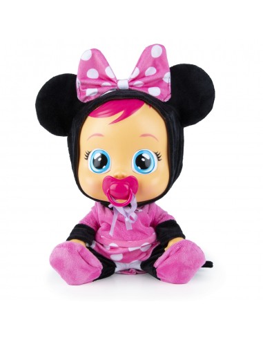 Cry Babies Bobas Myszka Minnie Lalka Interaktywna