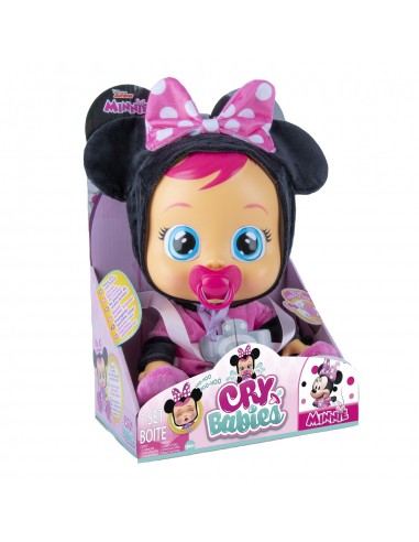Cry Babies Bobas Myszka Minnie Lalka Interaktywna