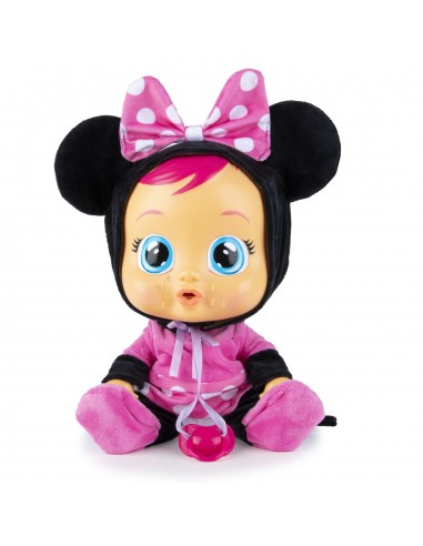 Cry Babies Bobas Myszka Minnie Lalka Interaktywna