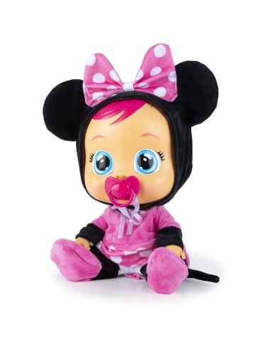 Cry Babies Bobas Myszka Minnie Lalka Interaktywna