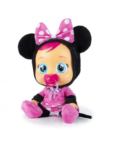Cry Babies Bobas Myszka Minnie Lalka Interaktywna