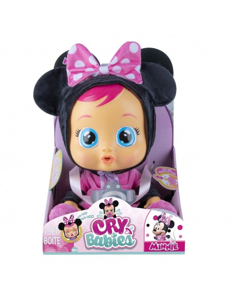 Cry Babies Bobas Myszka Minnie Lalka Interaktywna