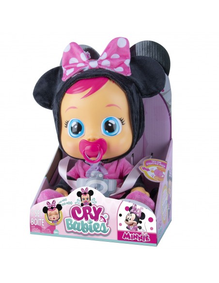 Cry Babies Bobas Myszka Minnie Lalka Interaktywna