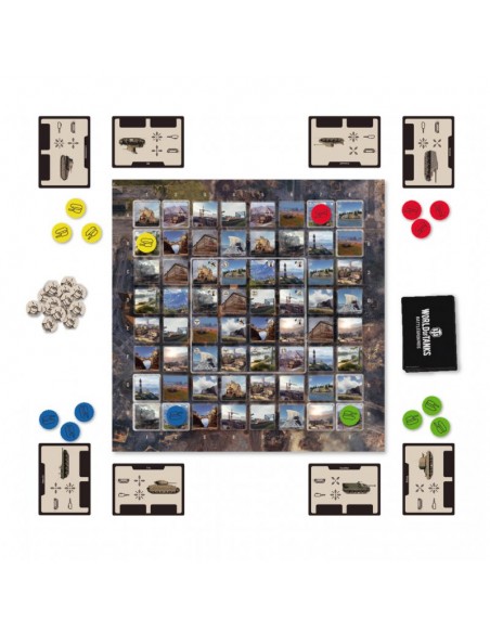 Gra planszowa World of Tanks TM Toys