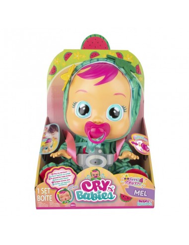 Cry Babies Tutti Frutti - Płacząca lalka bobas Mel