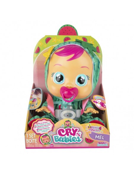 Cry Babies Tutti Frutti - Płacząca lalka bobas Mel