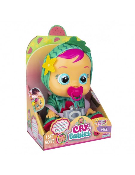Cry Babies Tutti Frutti - Płacząca lalka bobas Mel