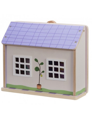 Świnka Peppa Drewniana szkoła + 3 Figurki 07212