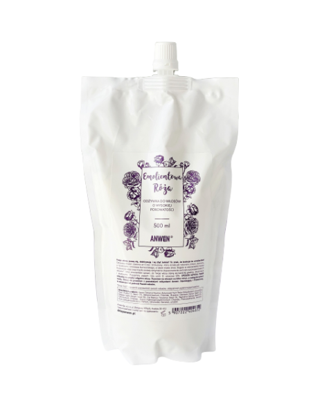 Anwen REFILL Emolientowa Róża 500ml DOYPACK