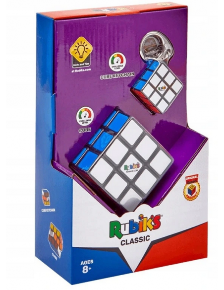ZESTAW DUO Kostka Rubika i Brelok 3x3x3 ORYGINALNA
