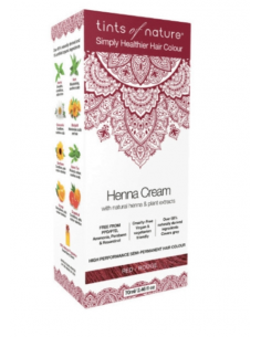 Tints of nature Farba w kremie Czerwona