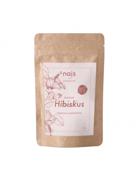 najs hibiskus proszek hibiscus 20g