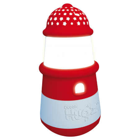 WIELORYBEK OCTOPI +PROKEKTOR LATARNIA MORSKA - Interaktywne pluszowe przytulanki