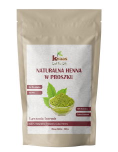 KVAAS NATURALNA HENNA INDYJSKA RAJASTHANI 100g